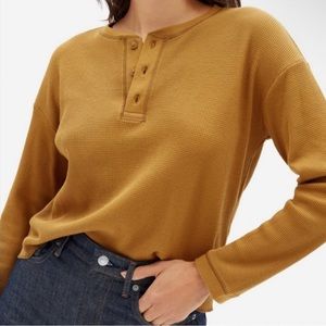 Everlane Waffle Henley Shirt